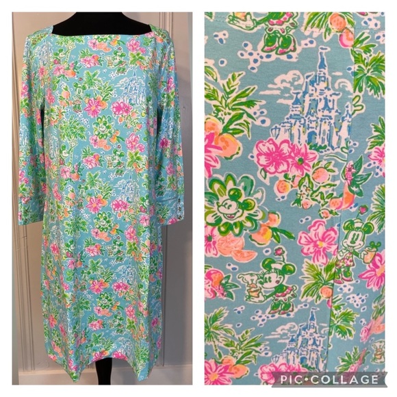 NWT Lilly Pulitzer X Disney Sophie Dress Size Large - Picture 1 of 11